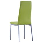 Mobilier de salle à manger 5 pcs Vert – Image 9
