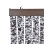 Moustiquaire Marron et beige 90 x 220 cm Chenille – Image 4