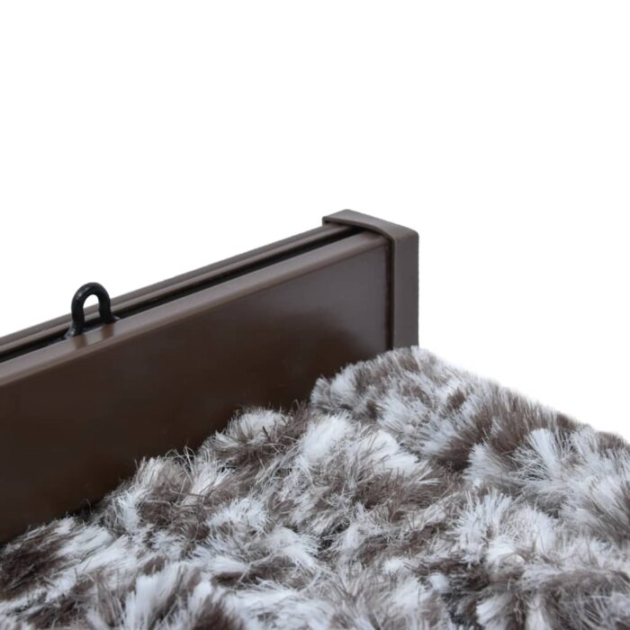 Moustiquaire Marron et beige 100 x 220 cm Chenille – Image 3