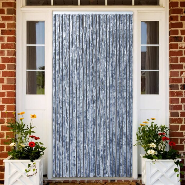 VXL8719883605722_m_en_hd_1.jpg Moustiquaire Argenté 100x220 cm Chenille – Image 1