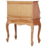 Bureau secrétaire 78x42x103 cm Bois d'acajou massif – Image 4