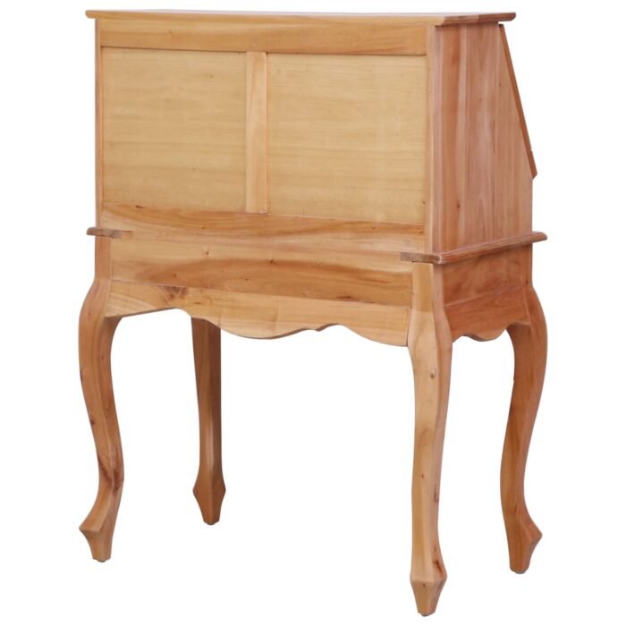 Bureau secrétaire 78x42x103 cm Bois d'acajou massif – Image 4