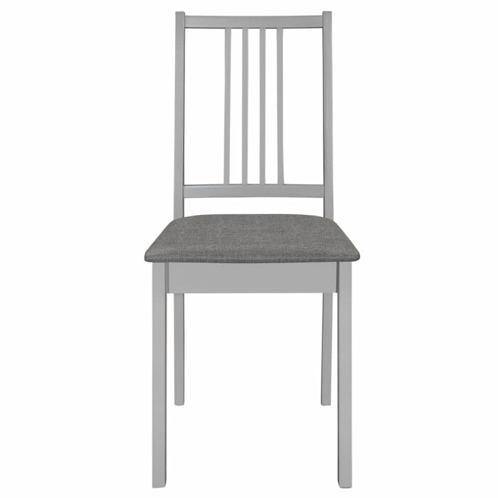 Mobilier de salle à manger 3 pcs MDF Gris – Image 10