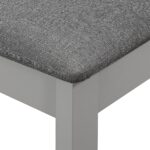 Mobilier de salle à manger 3 pcs MDF Gris – Image 11