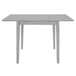 Mobilier de salle à manger 3 pcs MDF Gris – Image 3