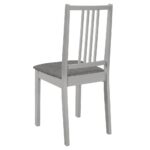 Mobilier de salle à manger 3 pcs MDF Gris – Image 9
