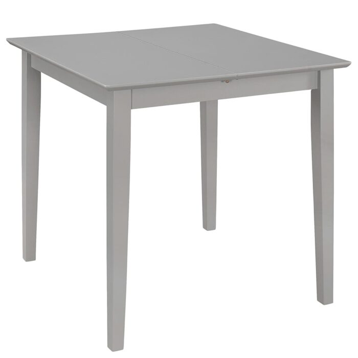 Mobilier de salle à manger 5 pcs MDF Gris – Image 4