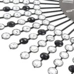 Horloge murale Métal 43 cm Noir – Image 4