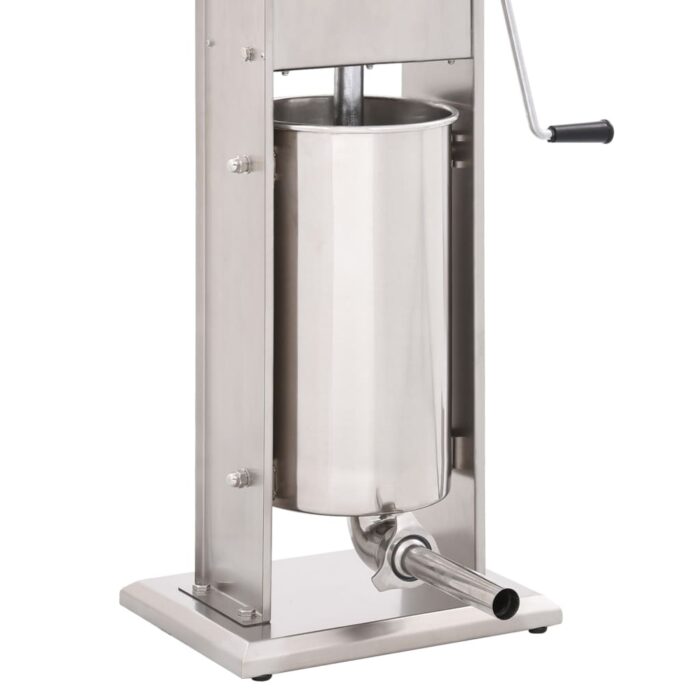 Poussoir à saucisse manuel Argenté 15 L Acier inoxydable – Image 4