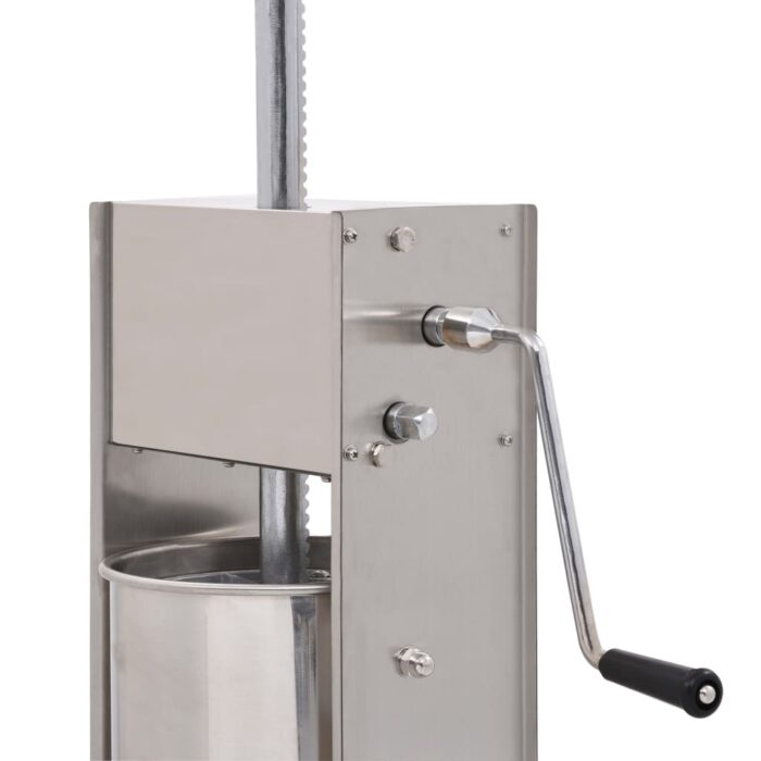 Poussoir à saucisse manuel Argenté 15 L Acier inoxydable – Image 5