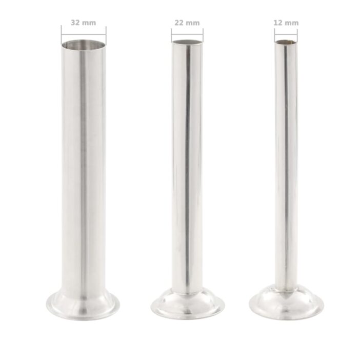 Poussoir à saucisse manuel Argenté 15 L Acier inoxydable – Image 8