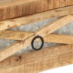 Table basse 110x50x38 cm bois de manguier massif – Image 2