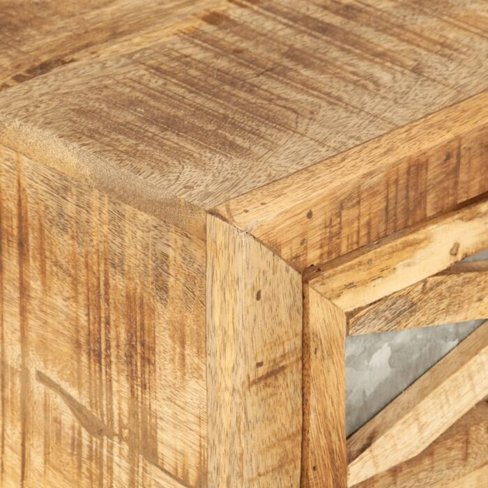 Table basse 110x50x38 cm bois de manguier massif – Image 7