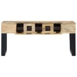 Table basse Style cassette 100x52x45 cm Bois de manguier massif – Image 3