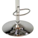 Tabouret de bar Noir Bois courbé et similicuir – Image 6