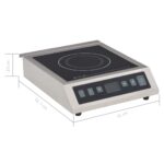 Table de cuisson à induction électrique et écran tactile 3500 W – Image 5