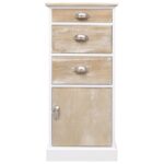 Armoire latérale 38x28x86 cm Bois de Paulownia – Image 2