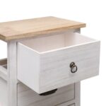Armoire latérale 35x25x57 cm Bois de Paulownia – Image 4
