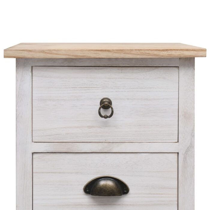Armoire latérale 35x25x57 cm Bois de Paulownia – Image 5