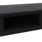 Table console Noir 110x45x76 cm Bois – Image 7