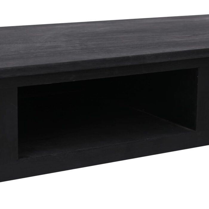 Table console Noir 110x45x76 cm Bois – Image 7