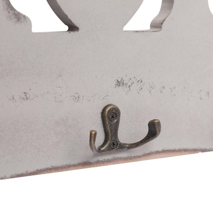 Porte-manteau mural HOME 50x23 cm – Image 4