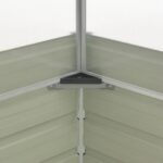 Serre Anthracite 100x100x77 cm Acier galvanisé – Image 5