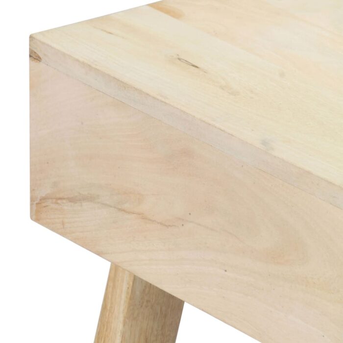 Table basse 100x60x40 cm Bois de manguier massif – Image 5