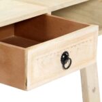 Table basse 100x60x40 cm Bois de manguier massif – Image 7