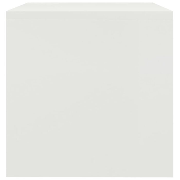 Tables de chevet 2 pcs Blanc 40x30x30 cm Bois d'ingénierie – Image 5