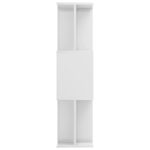 Bibliothèque/Séparateur de pièce Blanc brillant 80x24x96 cm – Image 5