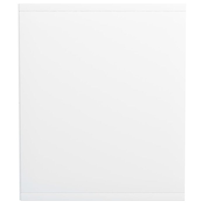 Bibliothèque/Meuble TV Blanc 36x30x143 cm Bois d'ingénierie – Image 8
