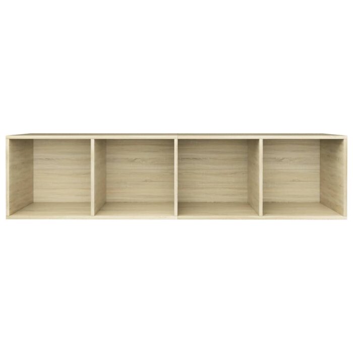 Bibliothèque/Meuble TV Chêne sonoma 36x30x143cm Bois ingénierie – Image 7