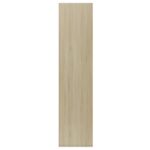 Bibliothèque/Buffet Chêne sonoma 66x30x130 cm Bois d’ingénierie – Image 5