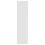 Garde-robe Blanc 100 x 50 x 200 cm Bois d'ingénierie – Image 4