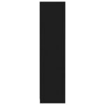 Garde-robe Noir 50x50x200 cm Bois d'ingénierie – Image 3