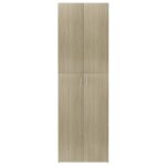 Armoire de bureau Chêne sonoma 60x32x190 cm Bois d'ingénierie – Image 3