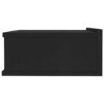 Tables de chevet flottantes 2 pcs Noir 40x30x15 cm – Image 3