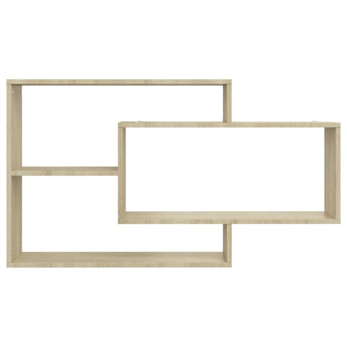 Étagères murales Chêne sonoma 104x20x58,5 cm Bois d'ingénierie – Image 2