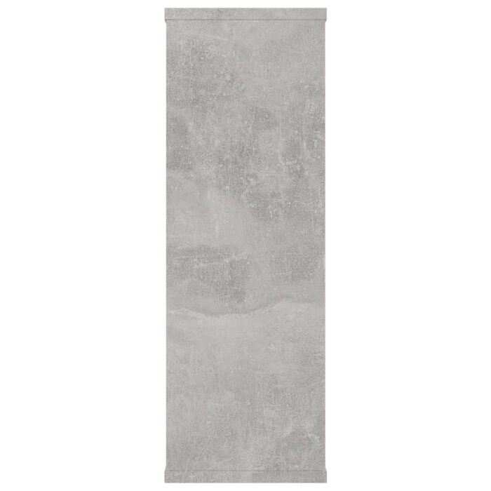 Étagères murales Gris béton 104x20x58,5 cm Bois d'ingénierie – Image 3
