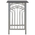 Ensemble de bar 3 pcs Bois et acier Anthracite – Image 3