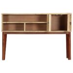 Table console 115x30x76 cm Bois de manguier massif brut – Image 4