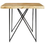 Table à manger 180x90x76 cm Bois de manguier massif – Image 2