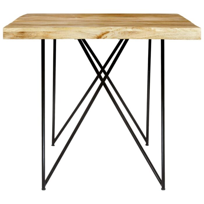 Table à manger 180x90x76 cm Bois de manguier massif – Image 2
