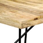 Table à manger 180x90x76 cm Bois de manguier massif – Image 3