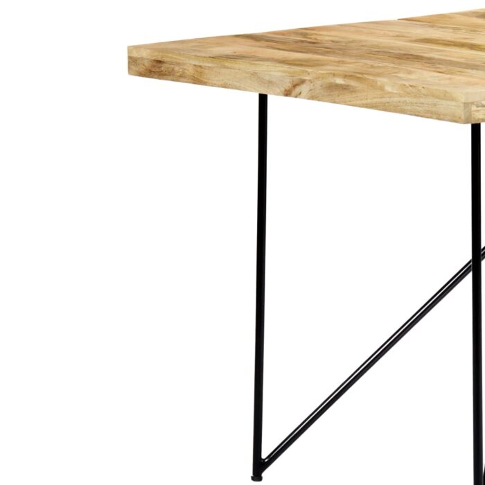 Table à manger 180x90x76 cm Bois de manguier massif – Image 4