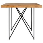 Table à manger 180x90x76 cm Bois d'acacia massif – Image 2