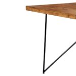 Table à manger 180x90x76 cm Bois d'acacia massif – Image 4