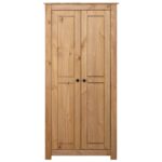 Garde-robe 80x50x171,5 cm Pin massif Assortiment Panama – Image 3