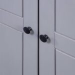 Garde-robe Gris 80x50x171,5 cm Pin massif Assortiment Panama – Image 2